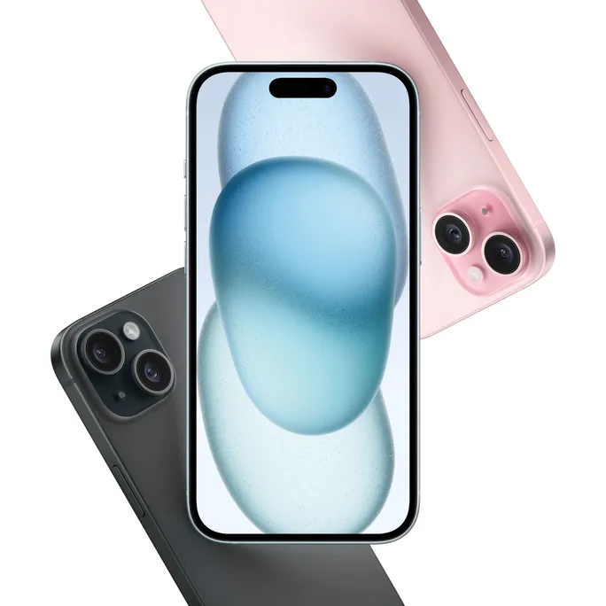 Apple iPhone 15 256 GB Blau MTP93ZD/A – Bild 5