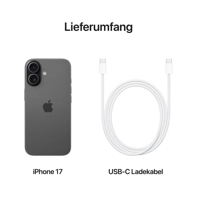 Apple iPhone 17 512GB Schwarz MG6P4ZD/A – Bild 5
