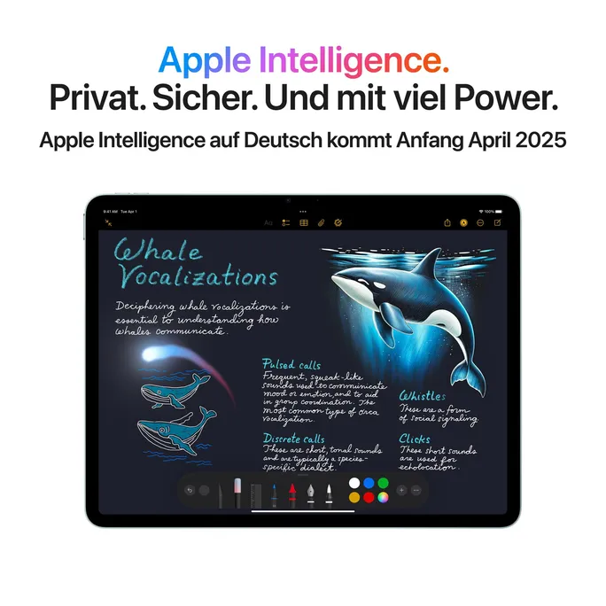 Apple iPad Air 13" 2025 Wi-Fi + Cellular 256 GB Polarstern MCJ74TY/A – Bild 5