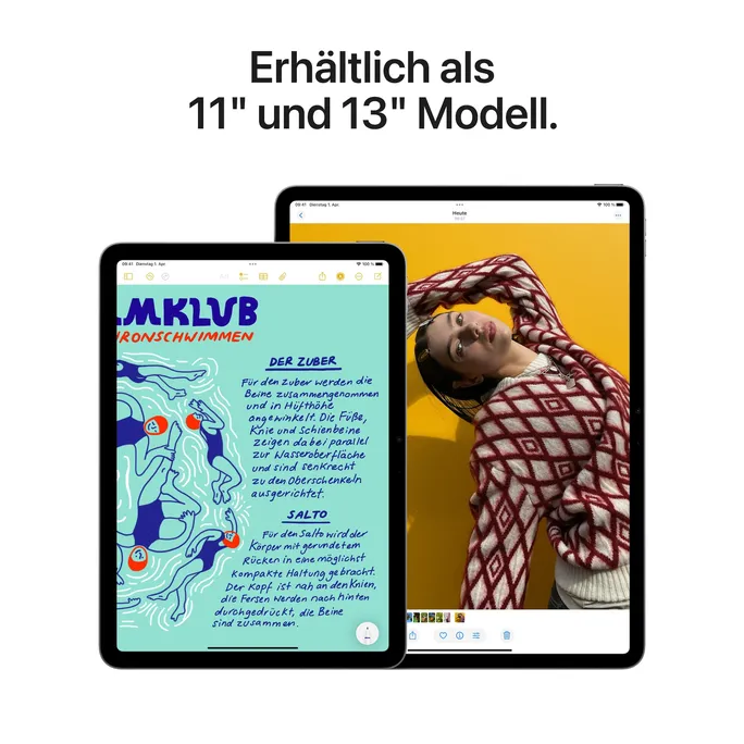 Apple iPad Air 11" 2025 Wi-Fi + Cellular 128 GB Polarstern MCFX4TY/A – Bild 4