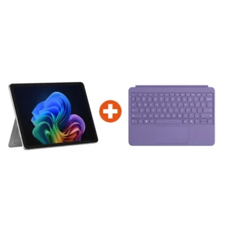 Microsoft Surface Pro Copilot+ PC 12" Snapdragon® X Plus 16GB/512GB UFS PixelSense LCD Platinum Win11 ohne Netzteil inkl. MS Surface Pro Keyboard Violet