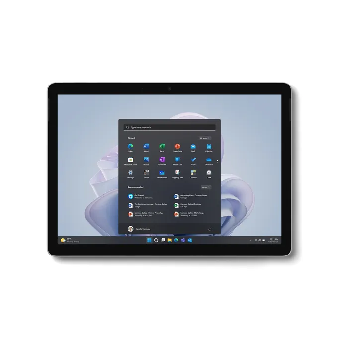 Microsoft Surface Go 4 10,5" N200 8GB/128GB SSD Win11 Pro XHU-00004 platin – Bild 2