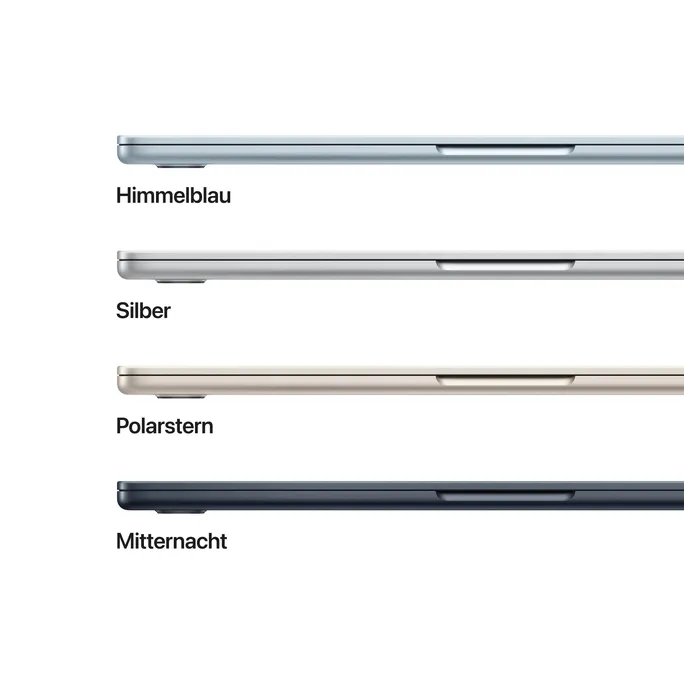 Apple MacBook Air 13,6" 2025 M4/16/1TBSSD 10C GPU Silber BTO – Bild 3