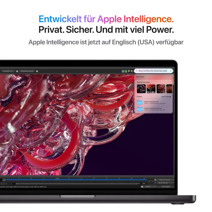 Apple MacBook Pro 14" 2024 M4/24/2TB 10C CPU 10C GPU Space Schwarz Nanotexturglas BTO – Bild 5