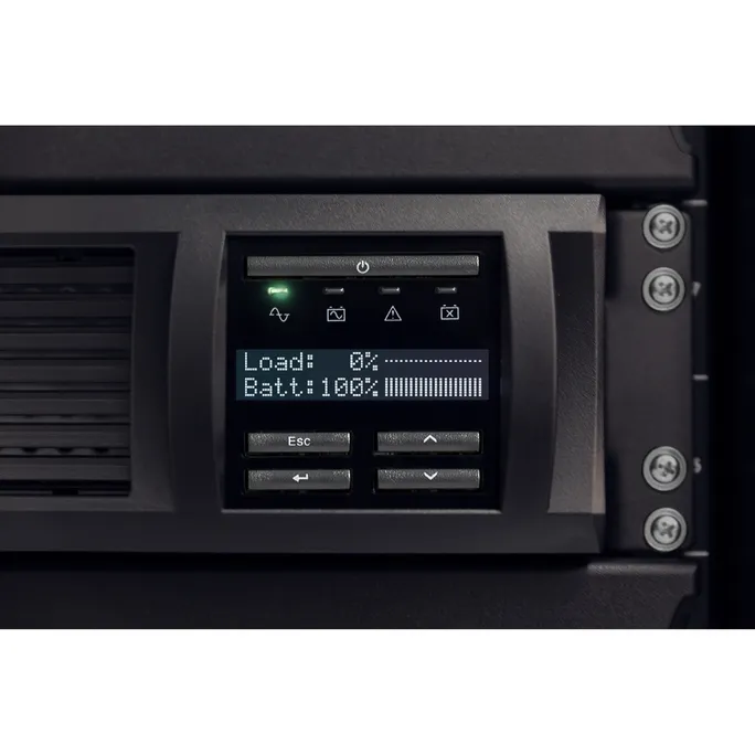 APC Smart UPS SMT750RMI2UNC, 750VA, Rack, 4x C13, AVR, Display, NMC, Überspannungsschutz – Bild 4