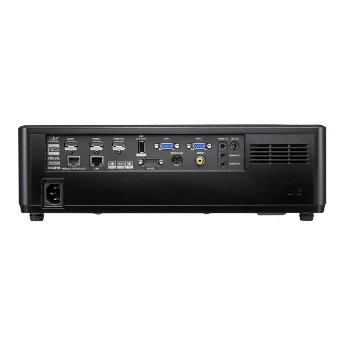 Optoma ZU607TST DLP WUXGA Laser Projektor 6000 Lumen HDR HDMI/USB/LAN/VGA Schwarz – Bild 3