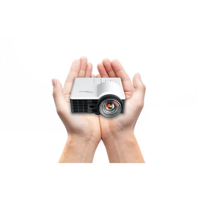 Optoma ML1050STi DLP WXGA LED Projektor 1000 Lumen HDMI/USB Schwarz – Bild 2