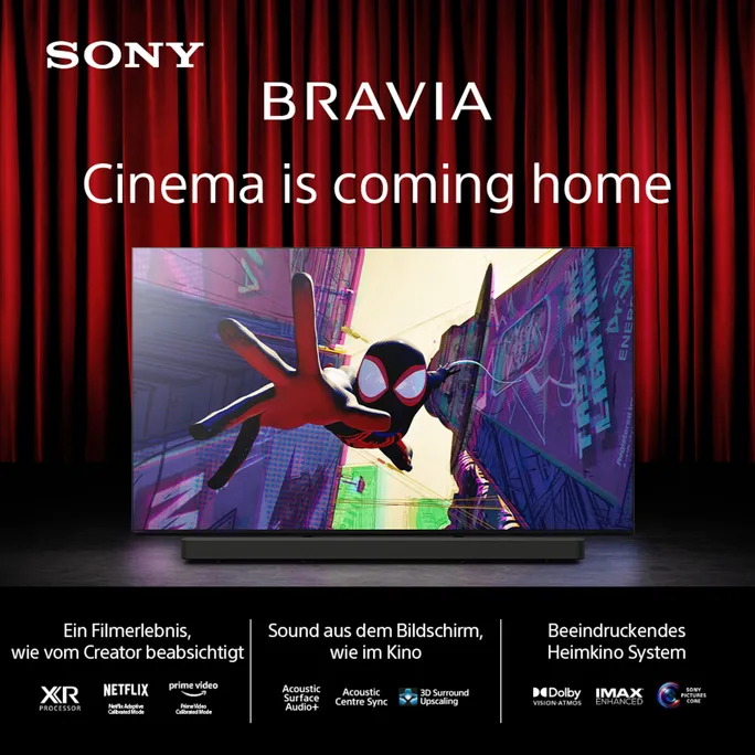 Sony BRAVIA 8 K-55XR80 OLED 4K HDR Smart TV – Bild 2