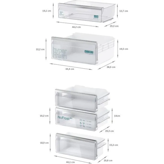 Siemens KI86NADD0 iQ500 Einbau-Kühl-Gefrier-Kombination – Bild 5
