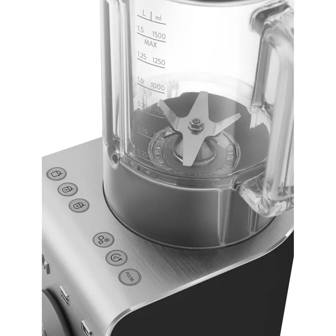 SMEG BLC02BLMEU 50s Style High-Performance Standmixer - schwarz/matt/aluminium – Bild 5