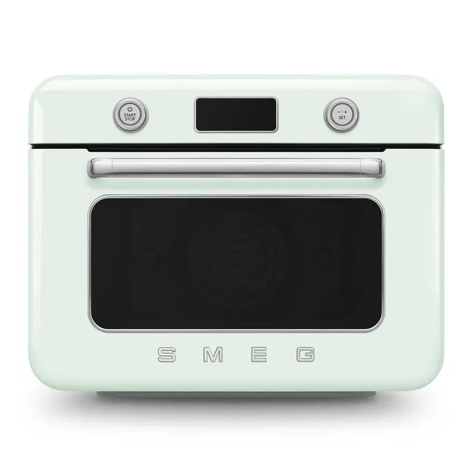 Smeg 50's Style Kombi-Tisch-Dampfbackofen Pastellgrün