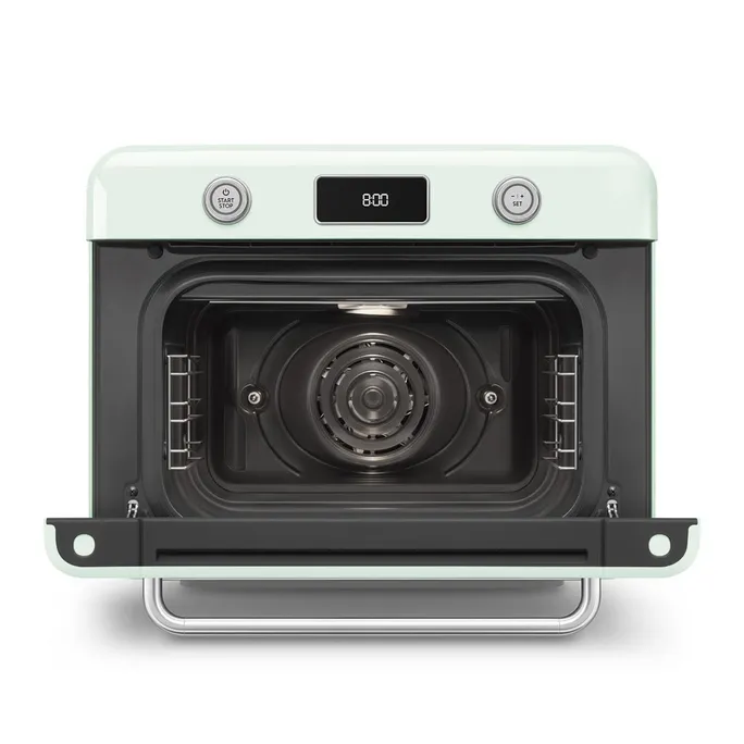 Smeg 50's Style Kombi-Tisch-Dampfbackofen Pastellgrün – Bild 5
