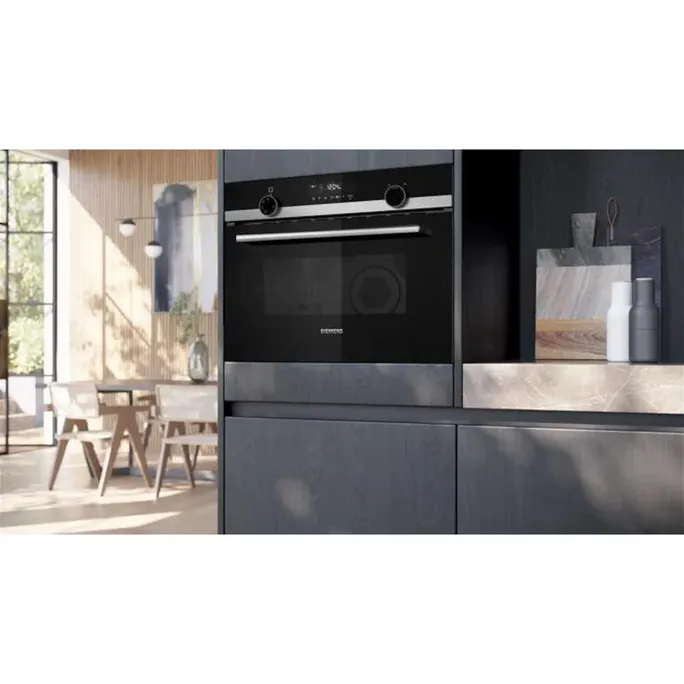 Siemens CM585AGS1 iQ500 Einbau-Mikrowelle schwarz/edelstahl – Bild 5