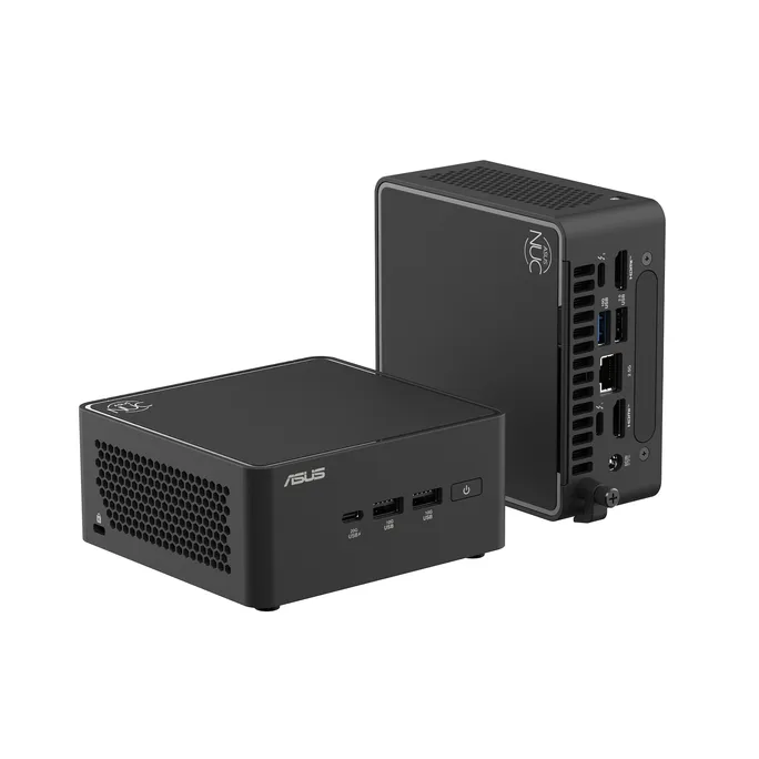 ASUS NUC 15 Pro Cyber Canyon RNUC15CRHC700002 Core 7 240H 0GB/0GB Tall Kit mit EU-Netzkabel – Bild 2