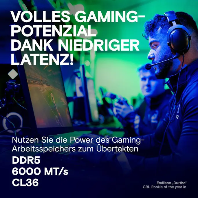 32GB (2x16GB) Crucial DDR5-6400 CL38 Pro Overclocking RAM Arbeitsspeicher Kit – Bild 5