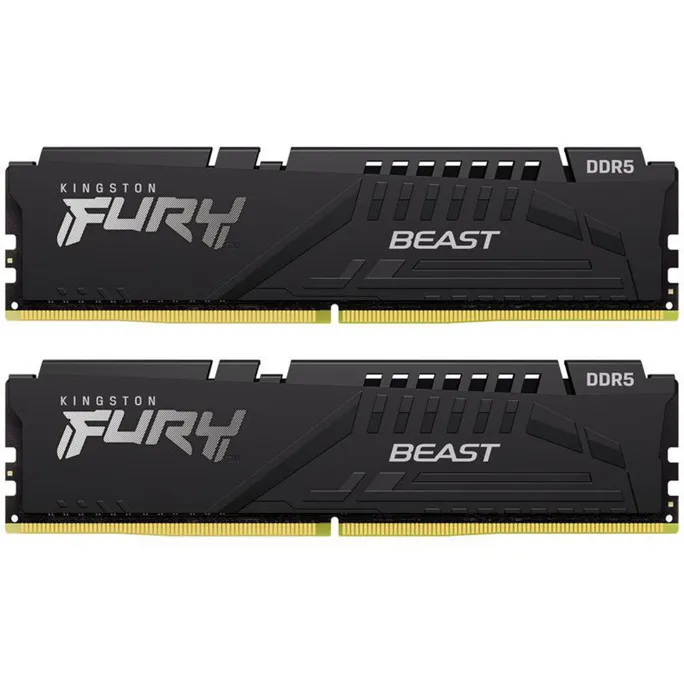 32GB (2x16GB) Kingston Fury Beast DDR5-6000 CL36 RAM Arbeitsspeicher – Bild 2