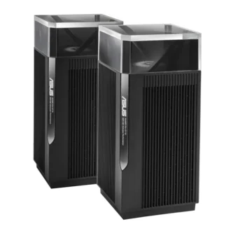 ASUS ZenWiFi Pro ET12 AXE11000 2er Pack Whole-Home-Mesh-WiFi Schwarz