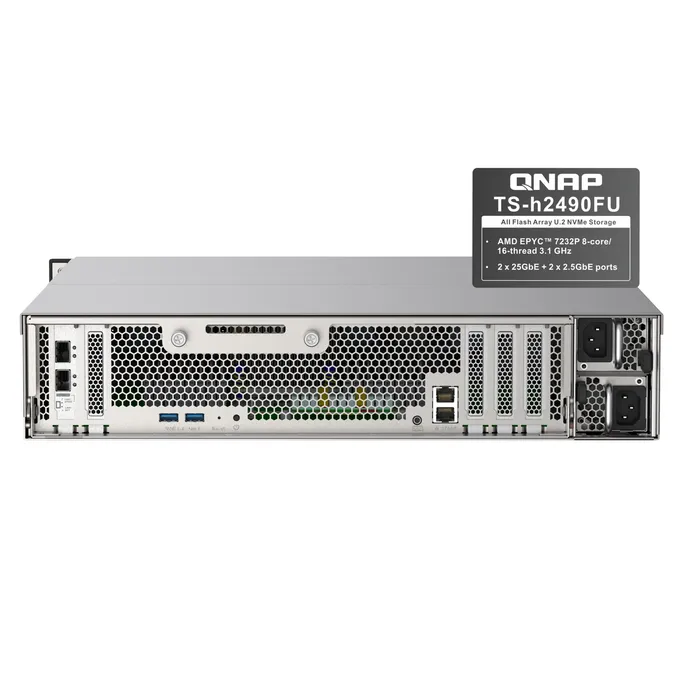 QNAP TS-h2490FU-7232P-64G NAS System 24-Bay – Bild 5