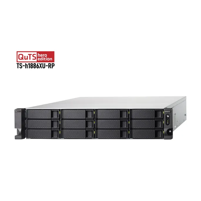 QNAP TS-h1886XU-RP-R2-D1622-32G NAS System 12+6-Bay – Bild 3