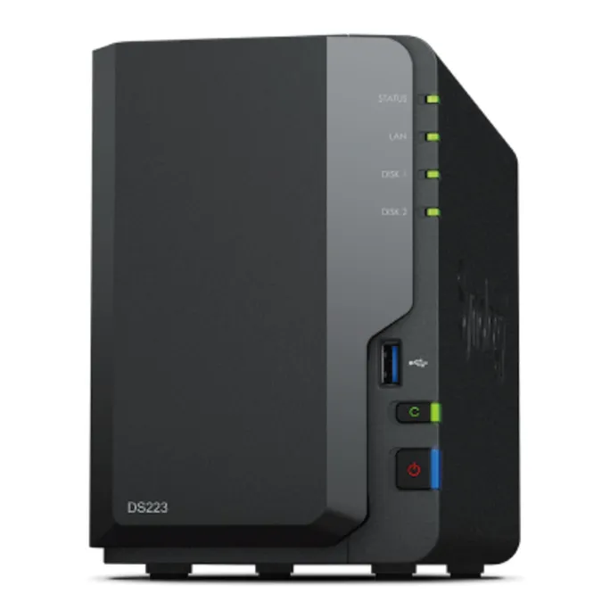 Synology DS223 NAS System 2-Bay 24 TB inkl. 2x 12 TB Synology HDD HAT3310-12T – Bild 2