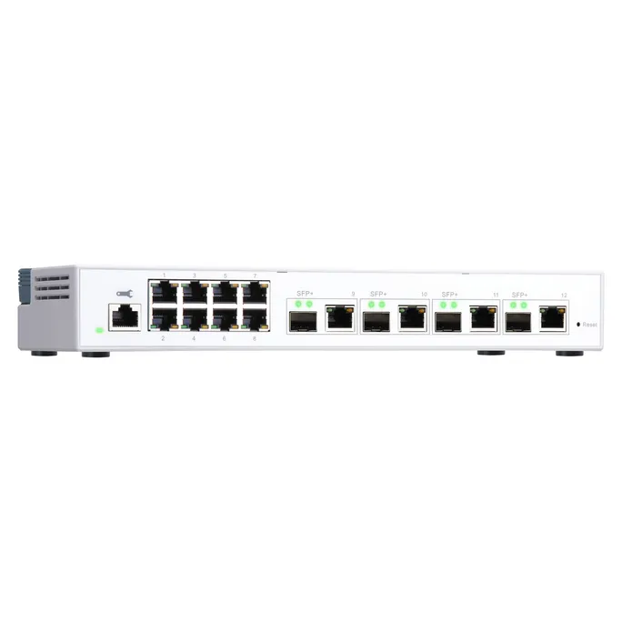QNAP QSW-M408-4C 8 Port Desktop Switch Web Managed 1G/4xCombo 10G SFP+ – Bild 4