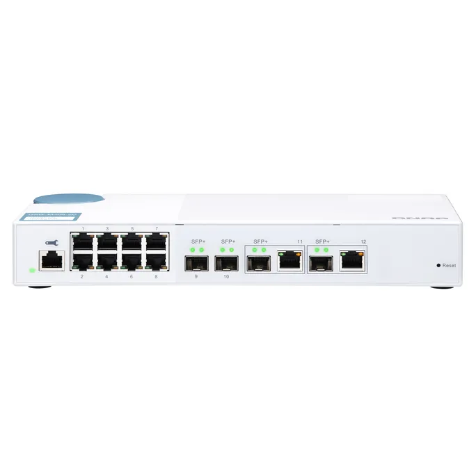 QNAP QSW-M408-2C 8 Port Desktop Switch Web Managed 1G/2xCombo 10G SFP+ – Bild 2