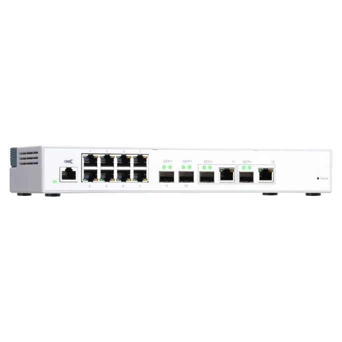 QNAP QSW-M408-2C 8 Port Desktop Switch Web Managed 1G/2xCombo 10G SFP+ – Bild 4