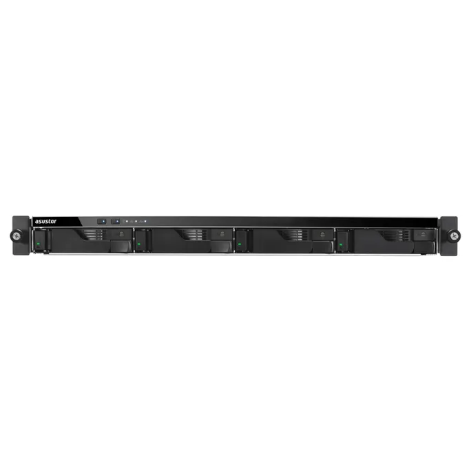 ASUSTOR AS6504RD+Rail NAS System 4-Bay Atom C3538 2x Netzteil – Bild 2