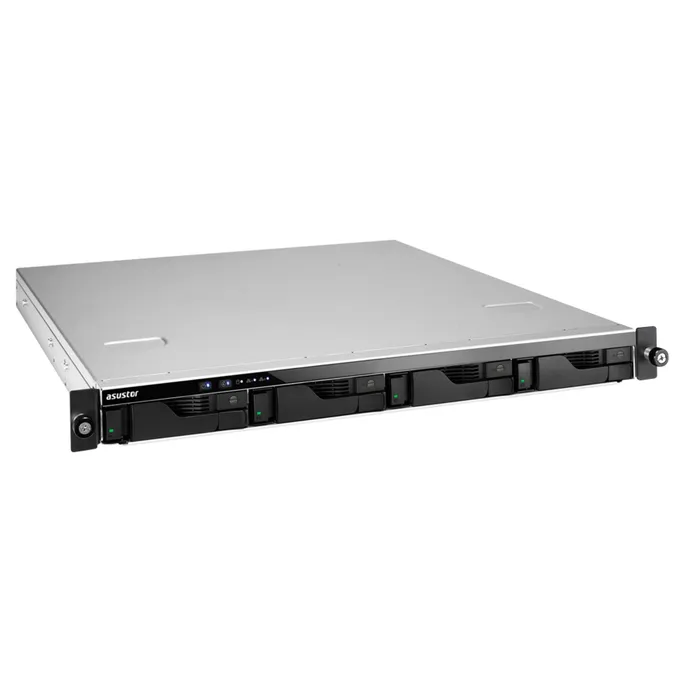 ASUSTOR AS6504RD+Rail NAS System 4-Bay Atom C3538 2x Netzteil – Bild 3