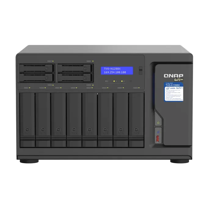 QNAP TVS-h1288X-W1250-16G NAS System 12-Bay – Bild 2