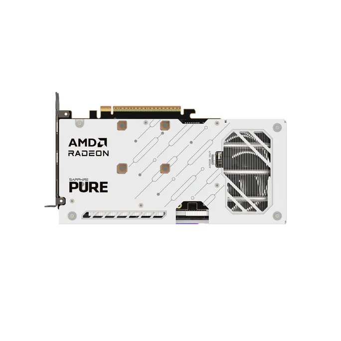 SAPPHIRE Radeon™ PURE RX 9060 XT 16GB White Grafikkarte DP/HDMI – Bild 2