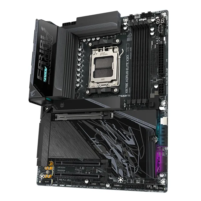 GIGABYTE X870E AORUS ELITE X3D WIFI7 ATX Mainboard Sockel AM5 HDMI – Bild 5
