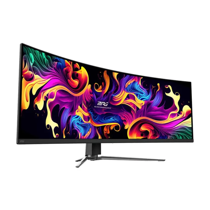 MSI MPG 491CQPXDE QD-OLED 49 Zoll DQHD Curved QD-OLED 32:9 240 Hz Gaming Monitor – Bild 2