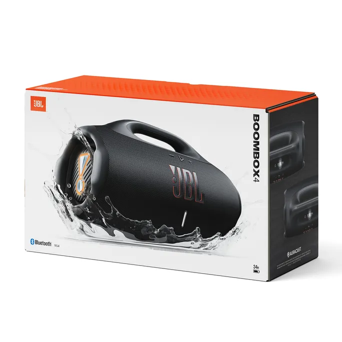 JBL Boombox4 Bluethooth Lautsprecher schwarz spritzgeschützt IP67 – Bild 5
